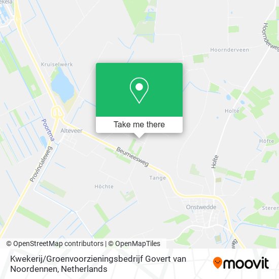 Kwekerij / Groenvoorzieningsbedrijf Govert van Noordennen map