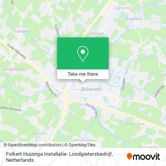 Folkert Huizinga Installatie- Loodgietersbedrijf map