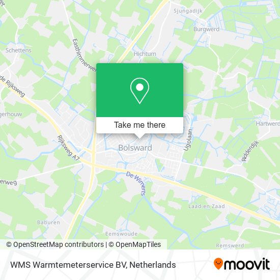 WMS Warmtemeterservice BV map