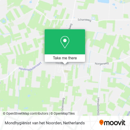 Mondhygiënist van het Noorden Karte