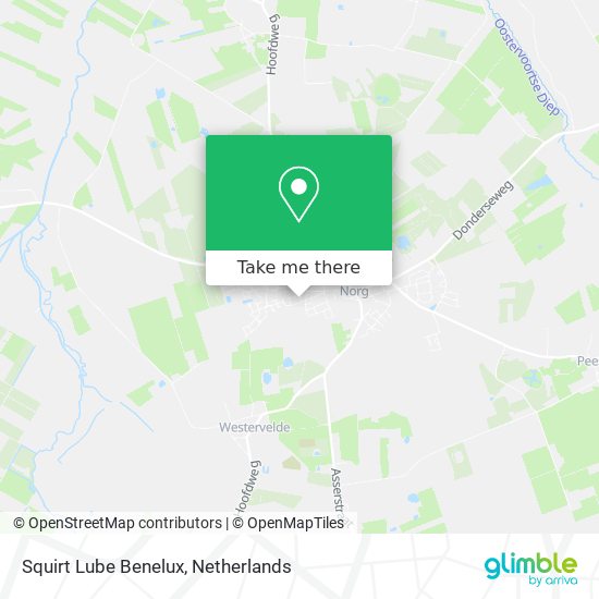 Squirt Lube Benelux Karte