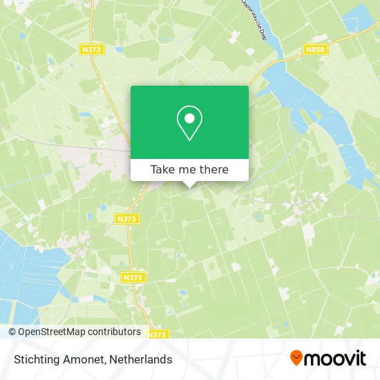 Stichting Amonet map