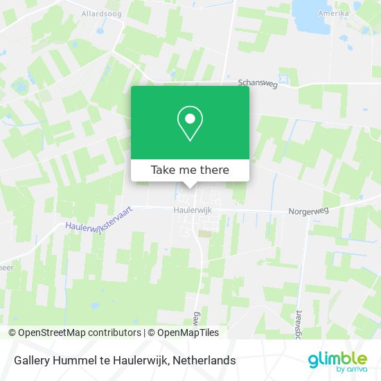 Gallery Hummel te Haulerwijk Karte