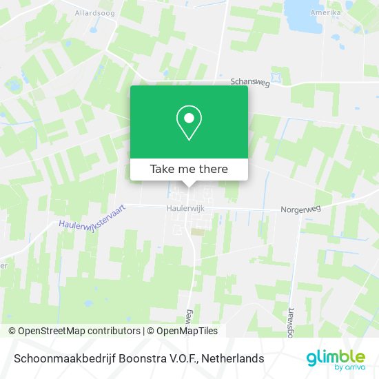 Schoonmaakbedrijf Boonstra V.O.F. map