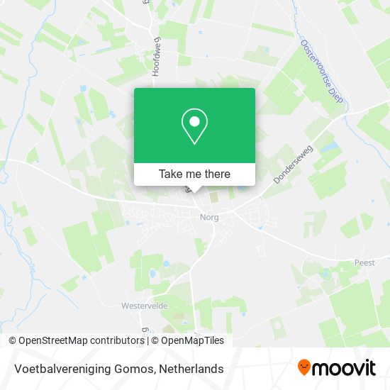 Voetbalvereniging Gomos map