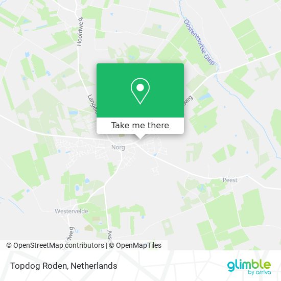 Topdog Roden map