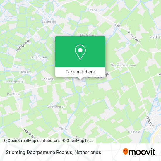 Stichting Doarpsmune Reahus map