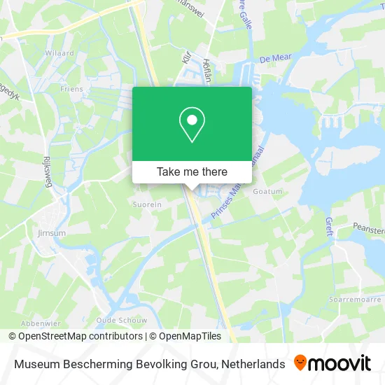 Museum Bescherming Bevolking Grou map