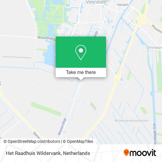 Het Raadhuis Wildervank map