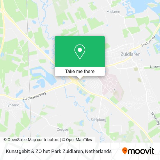 Kunstgebit & ZO het Park Zuidlaren map