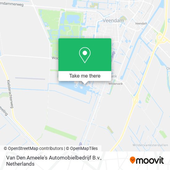 Van Den Ameele's Automobielbedrijf B.v. map