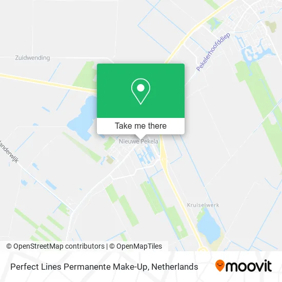 Perfect Lines Permanente Make-Up map