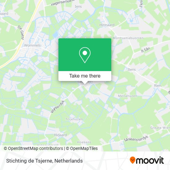 Stichting de Tsjerne map