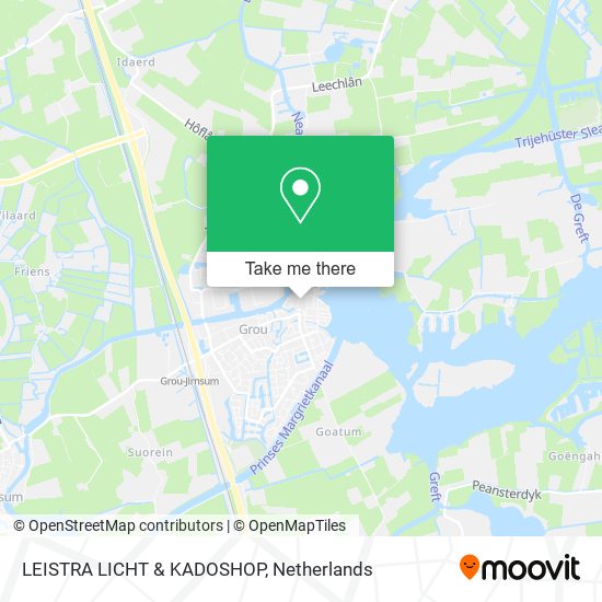 LEISTRA LICHT & KADOSHOP map