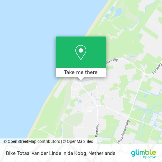 Bike Totaal van der Linde in de Koog map