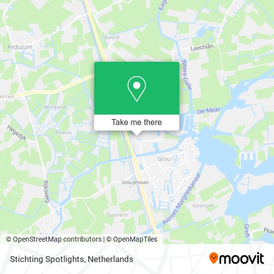 Stichting Spotlights map
