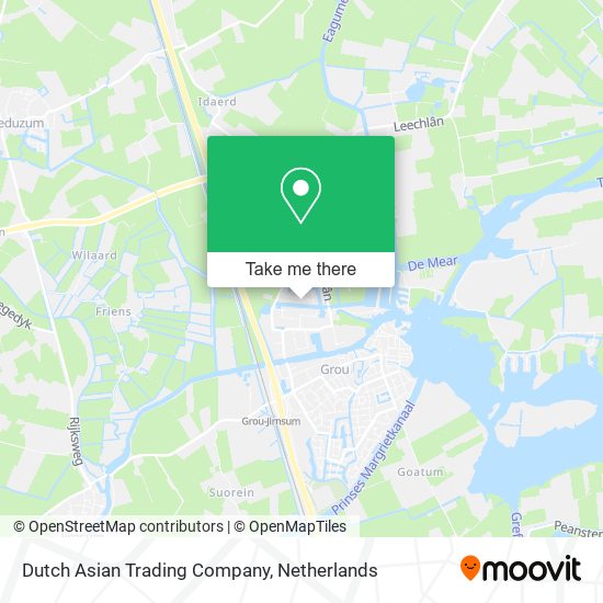 Dutch Asian Trading Company map