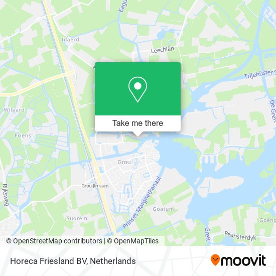 Horeca Friesland BV Karte