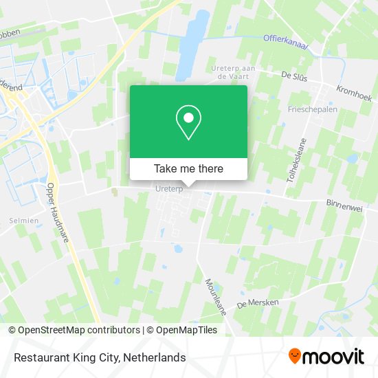 Restaurant King City map