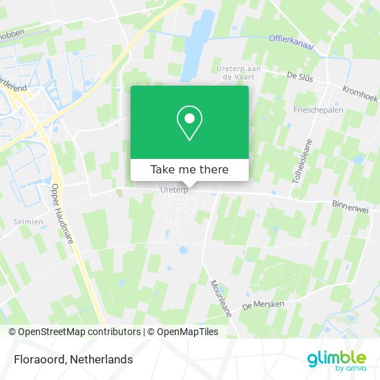 Floraoord map