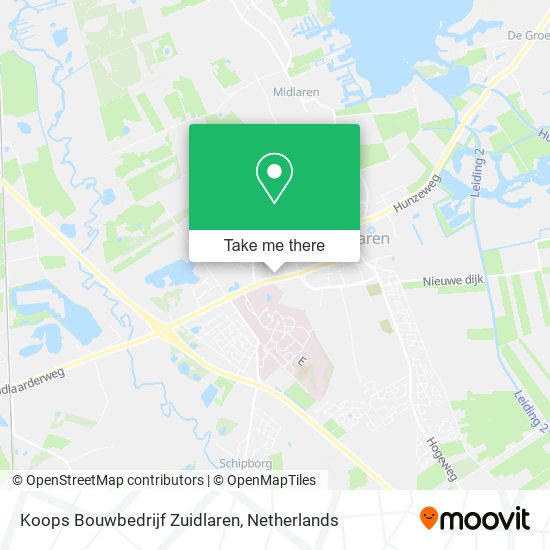 Koops Bouwbedrijf Zuidlaren map