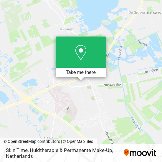 Skin Time, Huidtherapie & Permanente Make-Up map