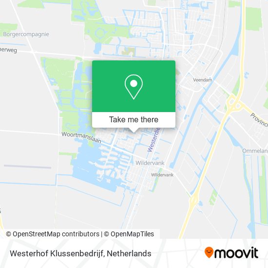 Westerhof Klussenbedrijf map