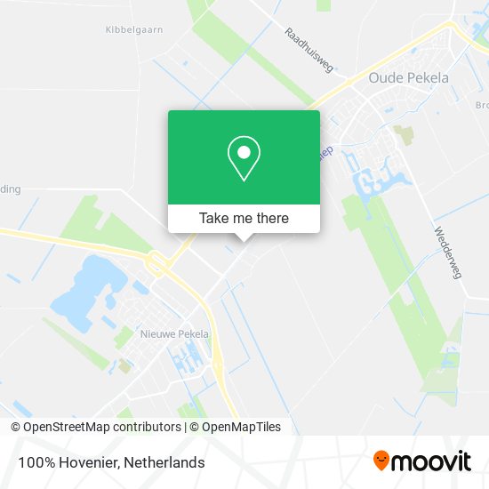 100% Hovenier map