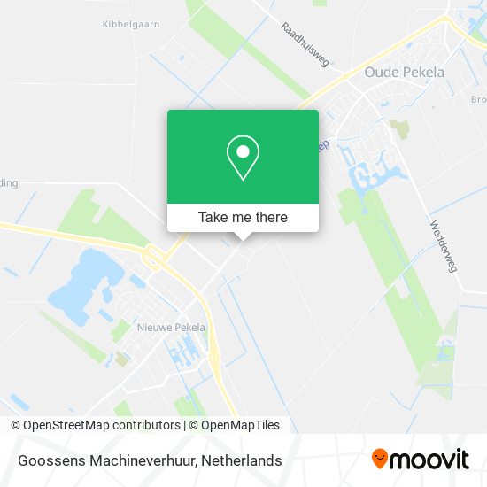 Goossens Machineverhuur map