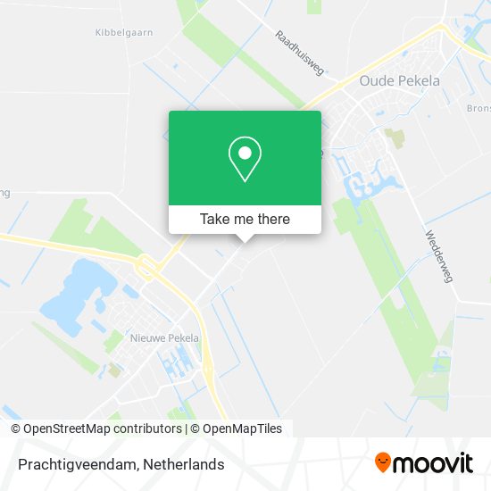 Prachtigveendam map