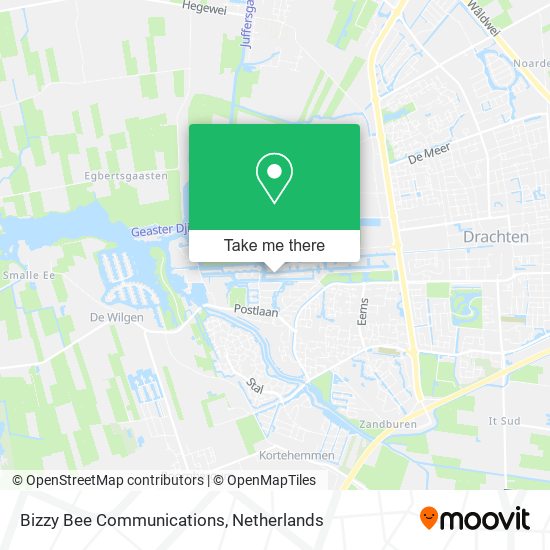 Bizzy Bee Communications map