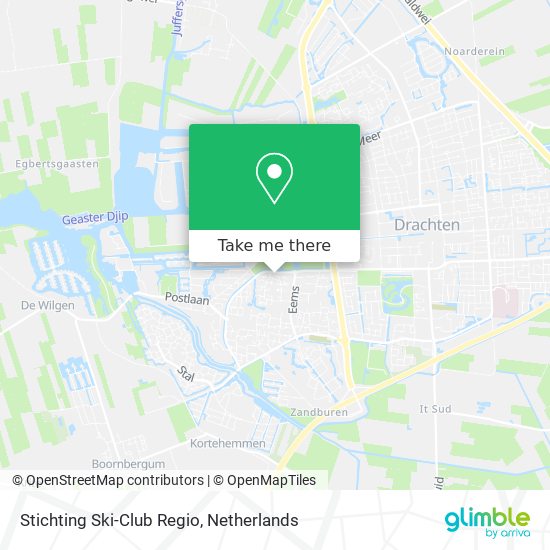 Stichting Ski-Club Regio map