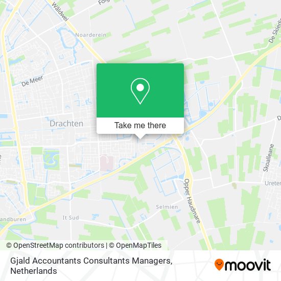 Gjald Accountants Consultants Managers map