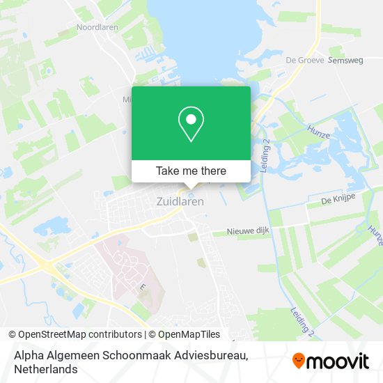 Alpha Algemeen Schoonmaak Adviesbureau map