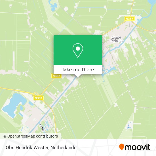 Obs Hendrik Wester map