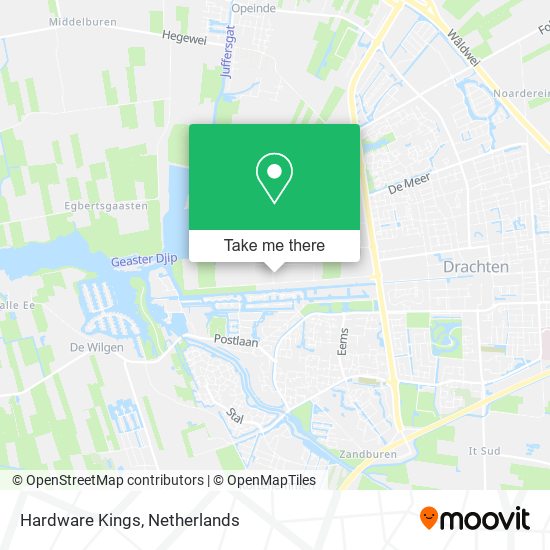 Hardware Kings map