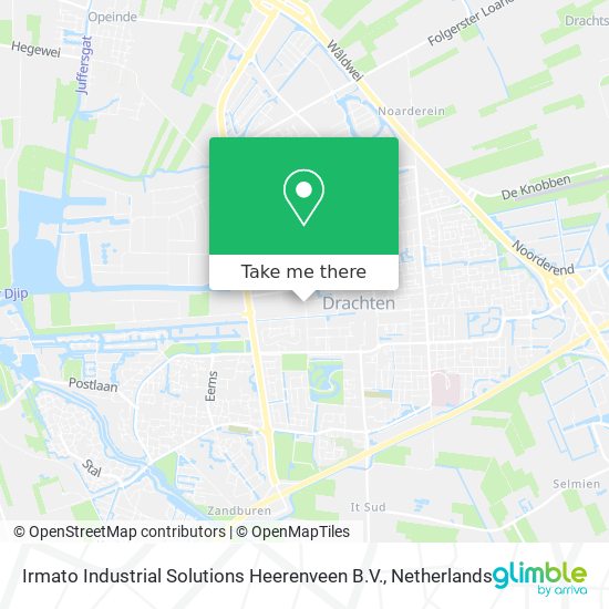 Irmato Industrial Solutions Heerenveen B.V. map