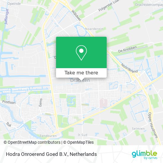 Hodra Onroerend Goed B.V. map