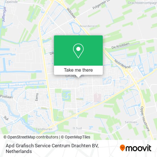 Apd Grafisch Service Centrum Drachten BV Karte