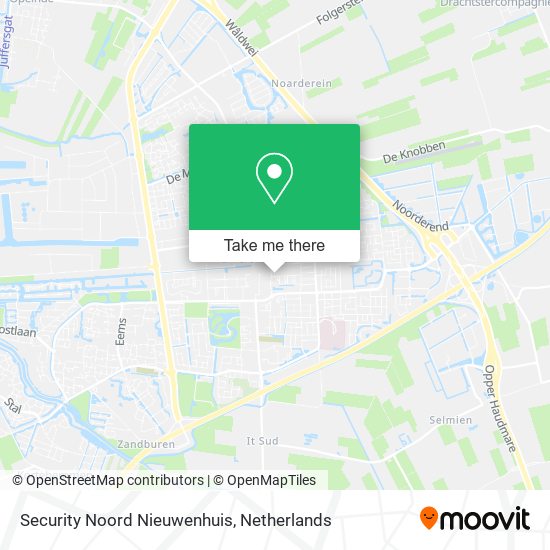 Security Noord Nieuwenhuis Karte