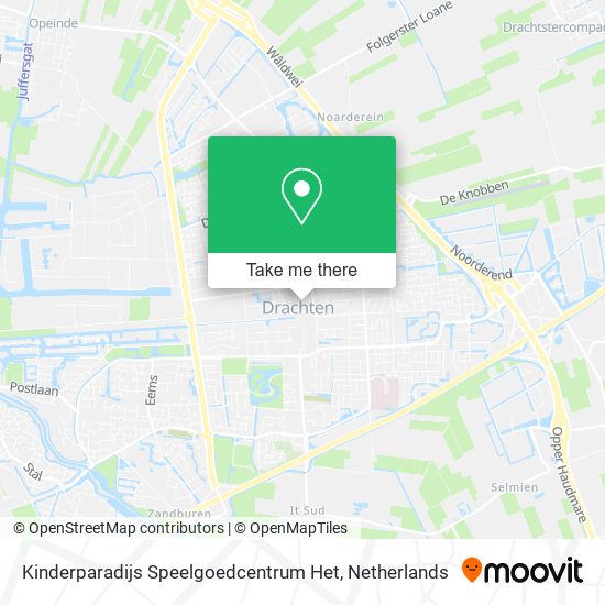 Kinderparadijs Speelgoedcentrum Het map