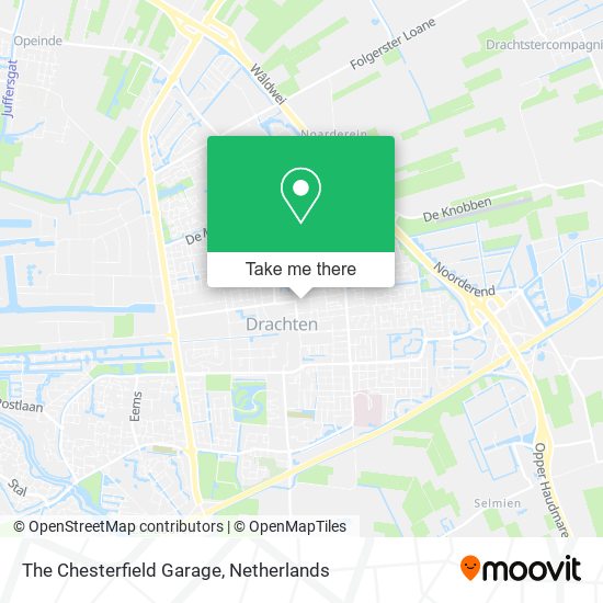 The Chesterfield Garage map