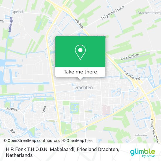 H.P. Fonk T.H.O.D.N. Makelaardij Friesland Drachten map