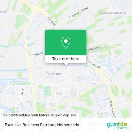 Exclusive Business Retreats map