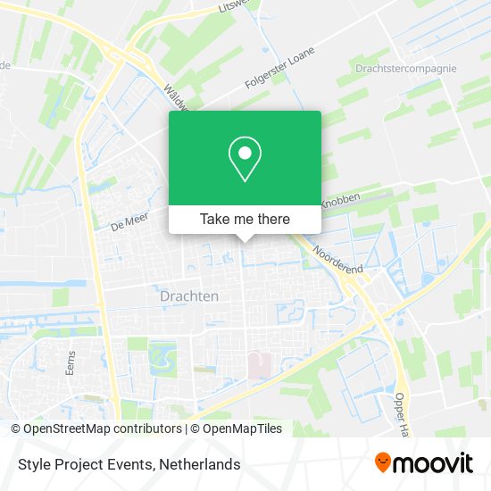Style Project Events map