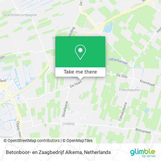 Betonboor- en Zaagbedrijf Alkema map