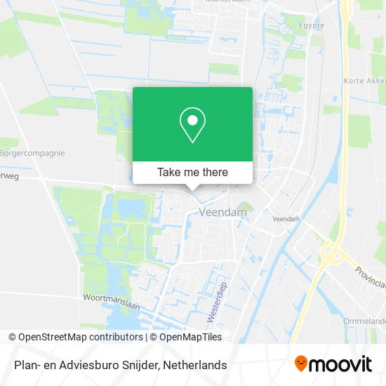 Plan- en Adviesburo Snijder map