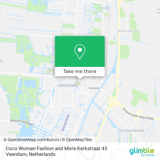 Coco Women Fashion and More Kerkstraat 45 Veendam map