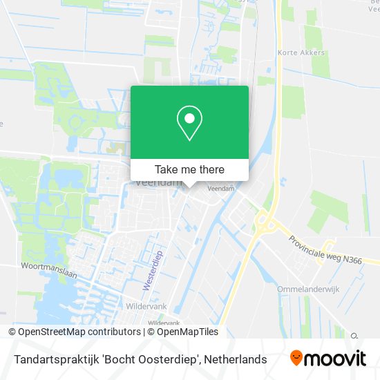 Tandartspraktijk 'Bocht Oosterdiep' map