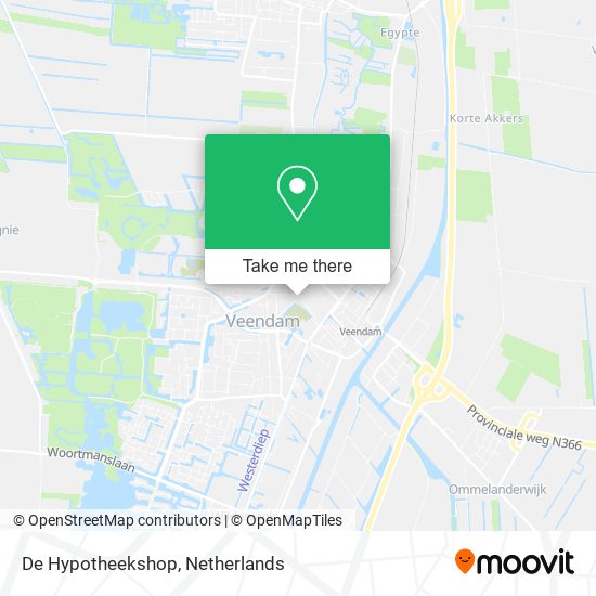 De Hypotheekshop map